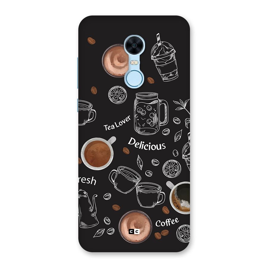 Tea And Coffee Mixture Back Case for Redmi Note 5