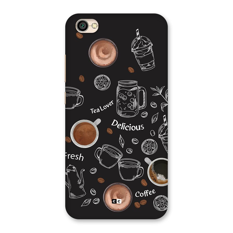 Tea And Coffee Mixture Back Case for Redmi Y1 Lite