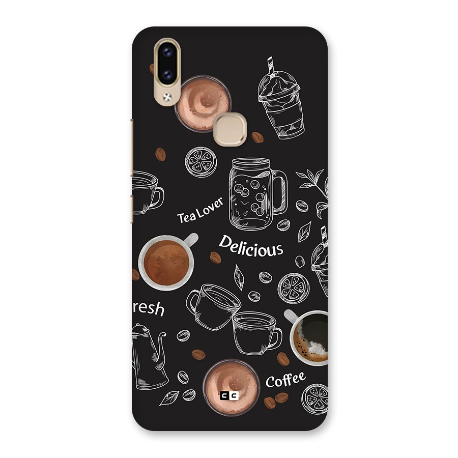 Tea And Coffee Mixture Back Case for Vivo V9 Youth