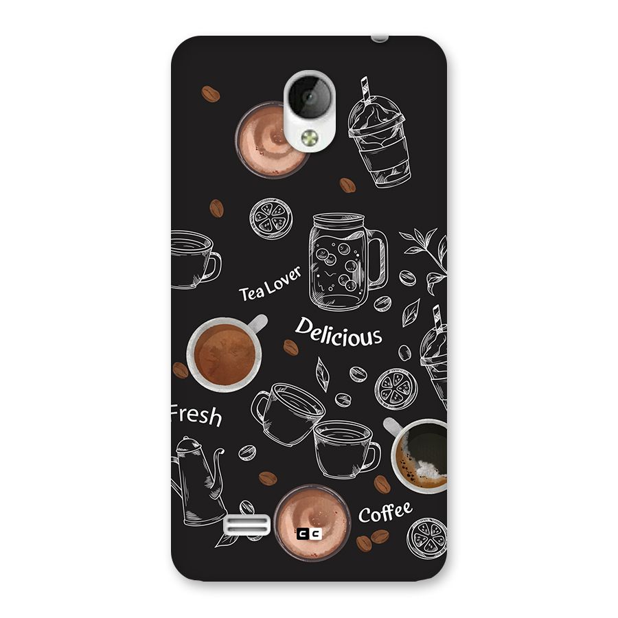 Tea And Coffee Mixture Back Case for Vivo Y21