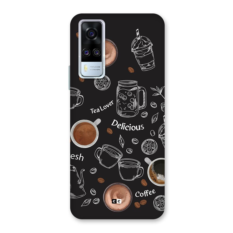 Tea And Coffee Mixture Back Case for Vivo Y31