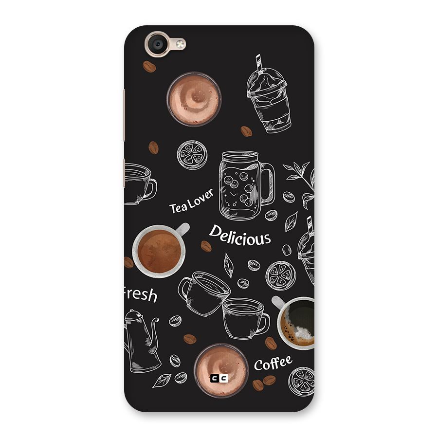 Tea And Coffee Mixture Back Case for Vivo Y55s