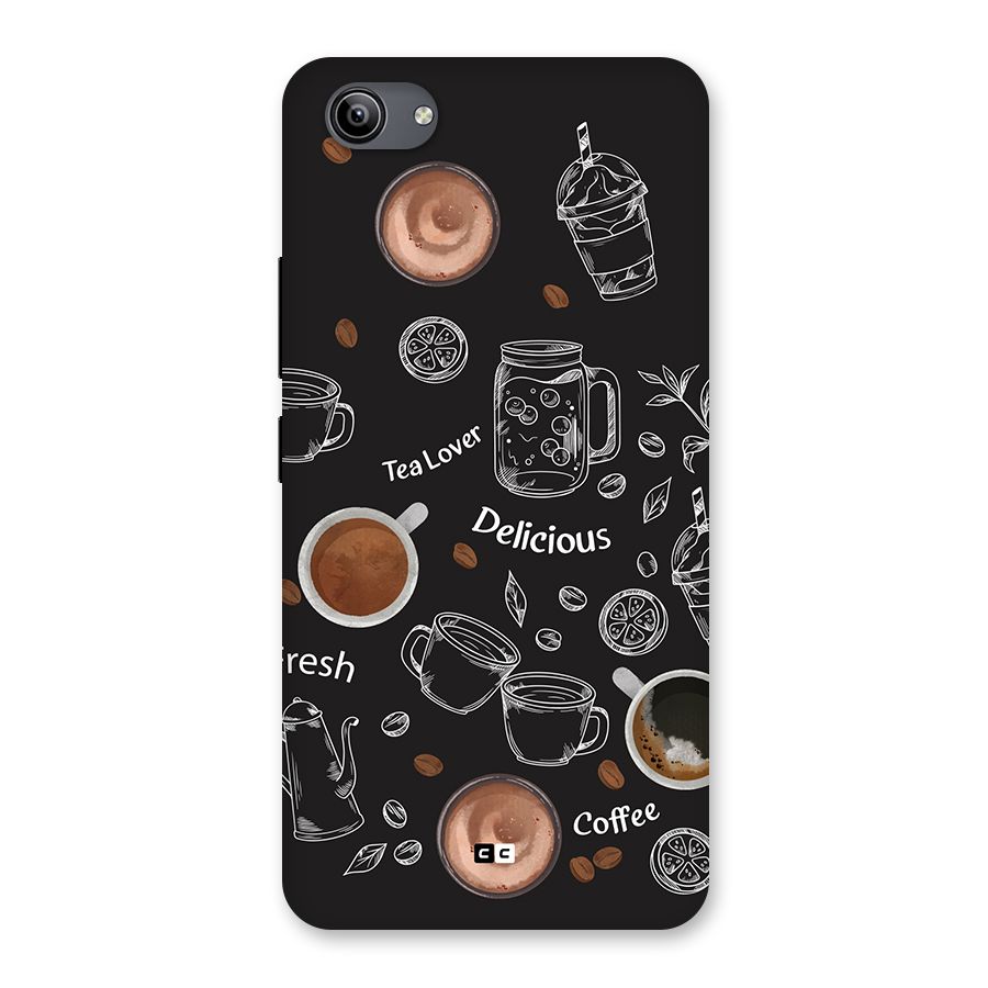 Tea And Coffee Mixture Back Case for Vivo Y81i