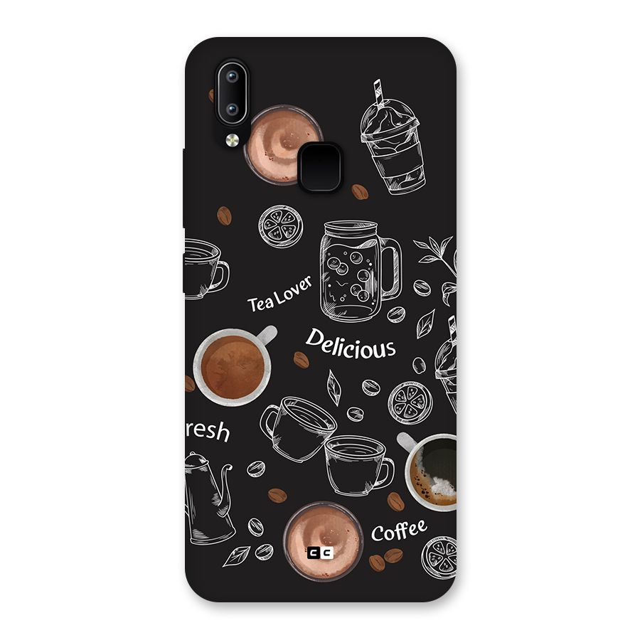 Tea And Coffee Mixture Back Case for Vivo Y93