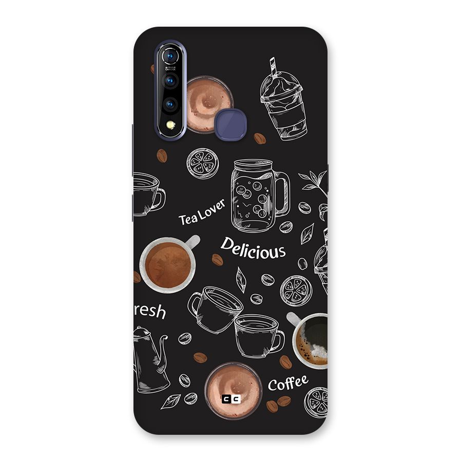 Tea And Coffee Mixture Back Case for Vivo Z1 Pro