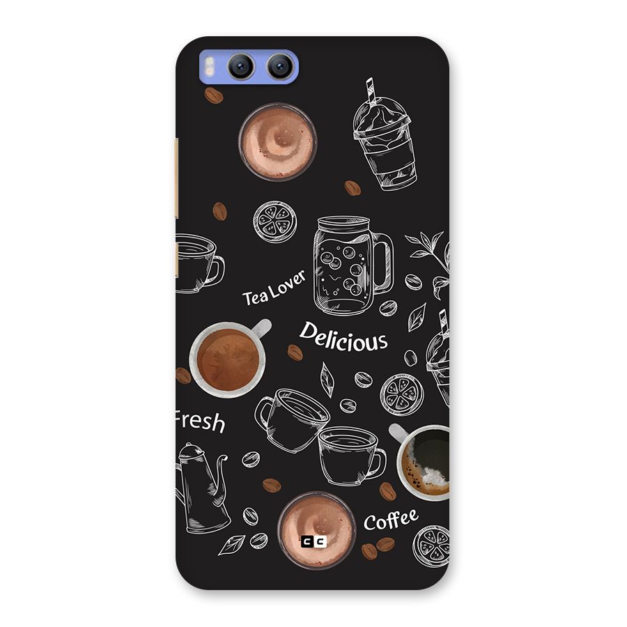 Tea And Coffee Mixture Back Case for Xiaomi Mi 6