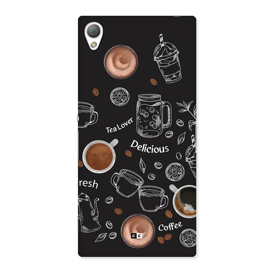 Tea And Coffee Mixture Back Case for Xperia Z3