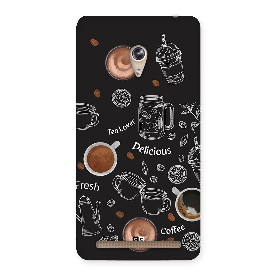 Tea And Coffee Mixture Back Case for Zenfone 6