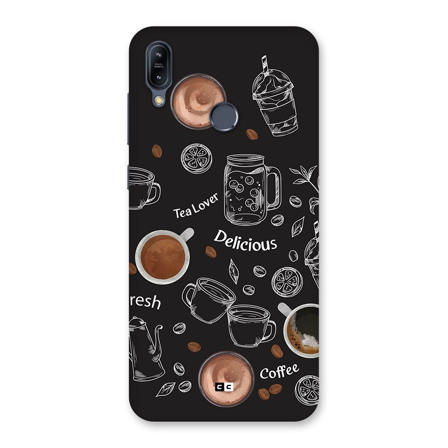 Tea And Coffee Mixture Back Case for Zenfone Max M2