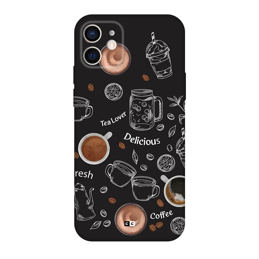 Tea And Coffee Mixture Back Case for iPhone 12
