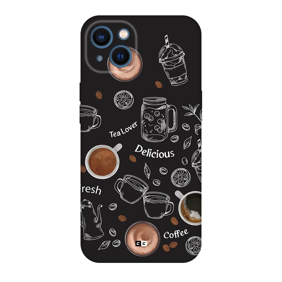 Tea And Coffee Mixture Back Case for iPhone 13