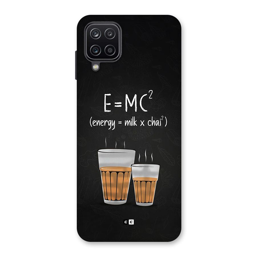 Tea Formula Back Case for Galaxy A12