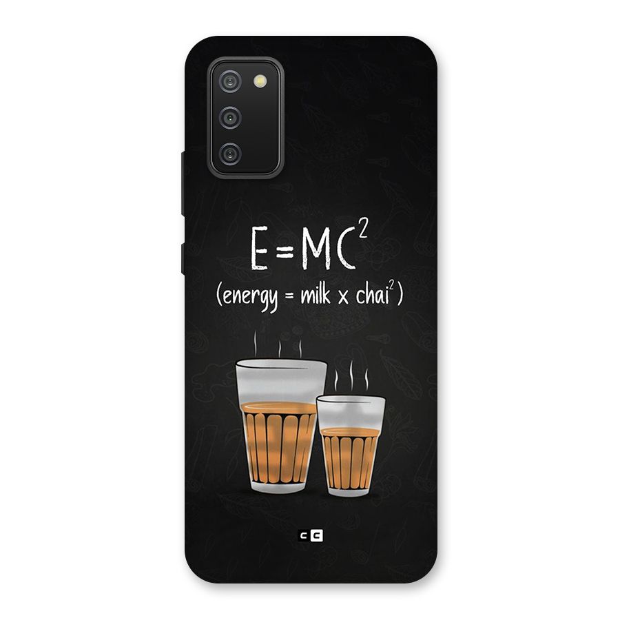 Tea Formula Back Case for Galaxy F02s