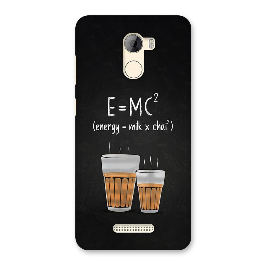 Tea Formula Back Case for Gionee A1 LIte