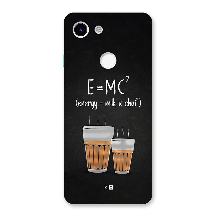 Tea Formula Back Case for Google Pixel 3