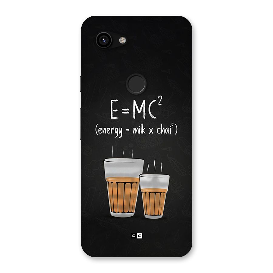 Tea Formula Back Case for Google Pixel 3a