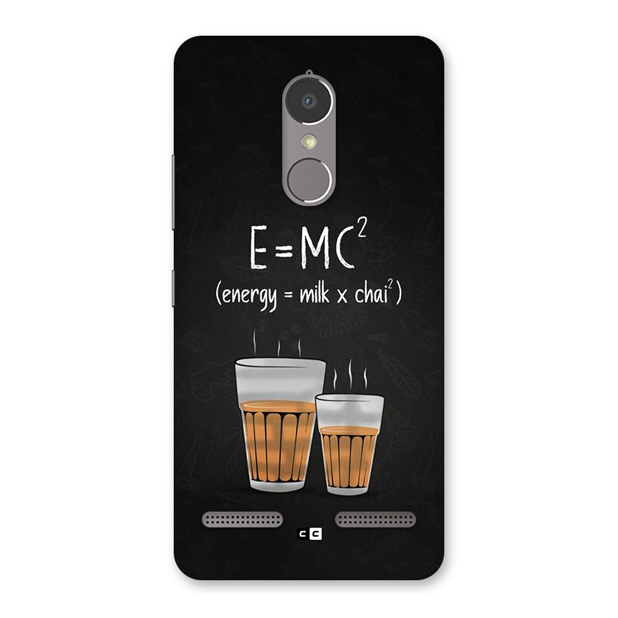 Tea Formula Back Case for Lenovo K6 Power