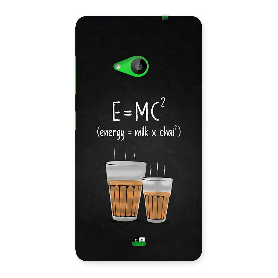 Tea Formula Back Case for Lumia 535