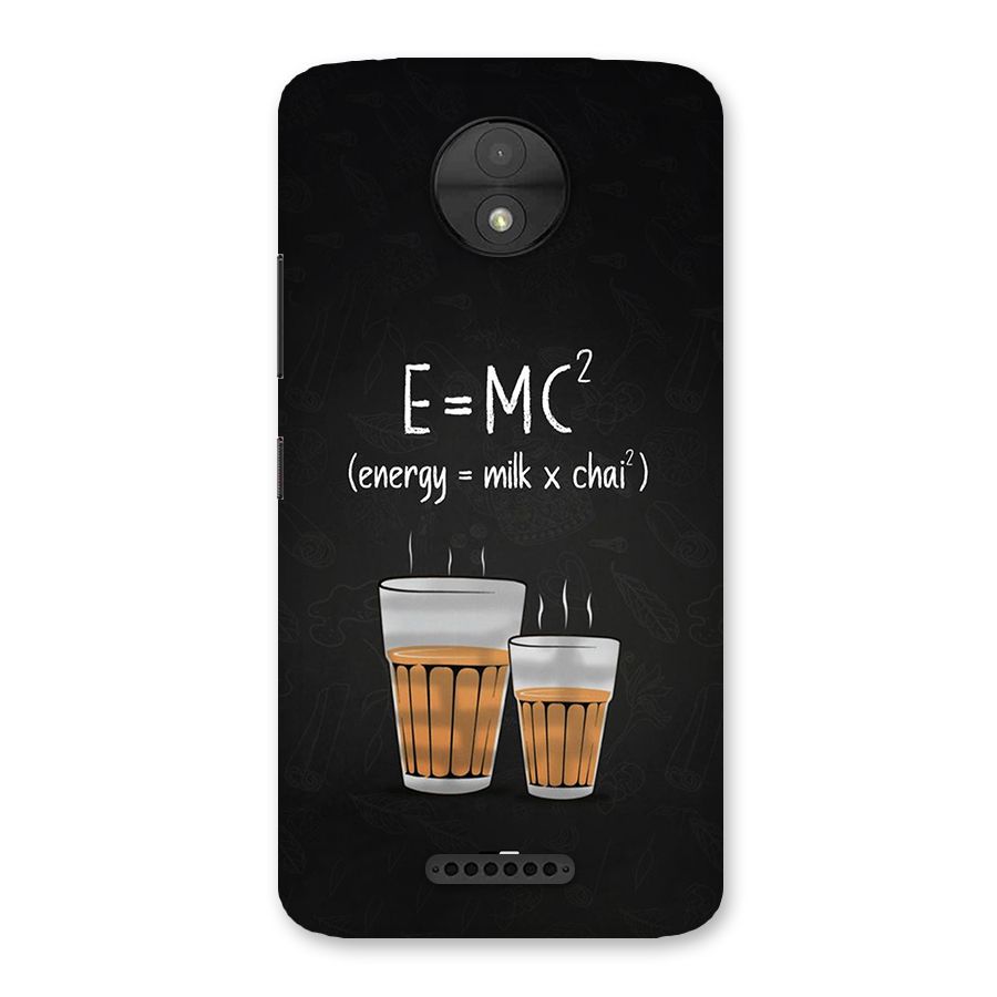 Tea Formula Back Case for Moto C