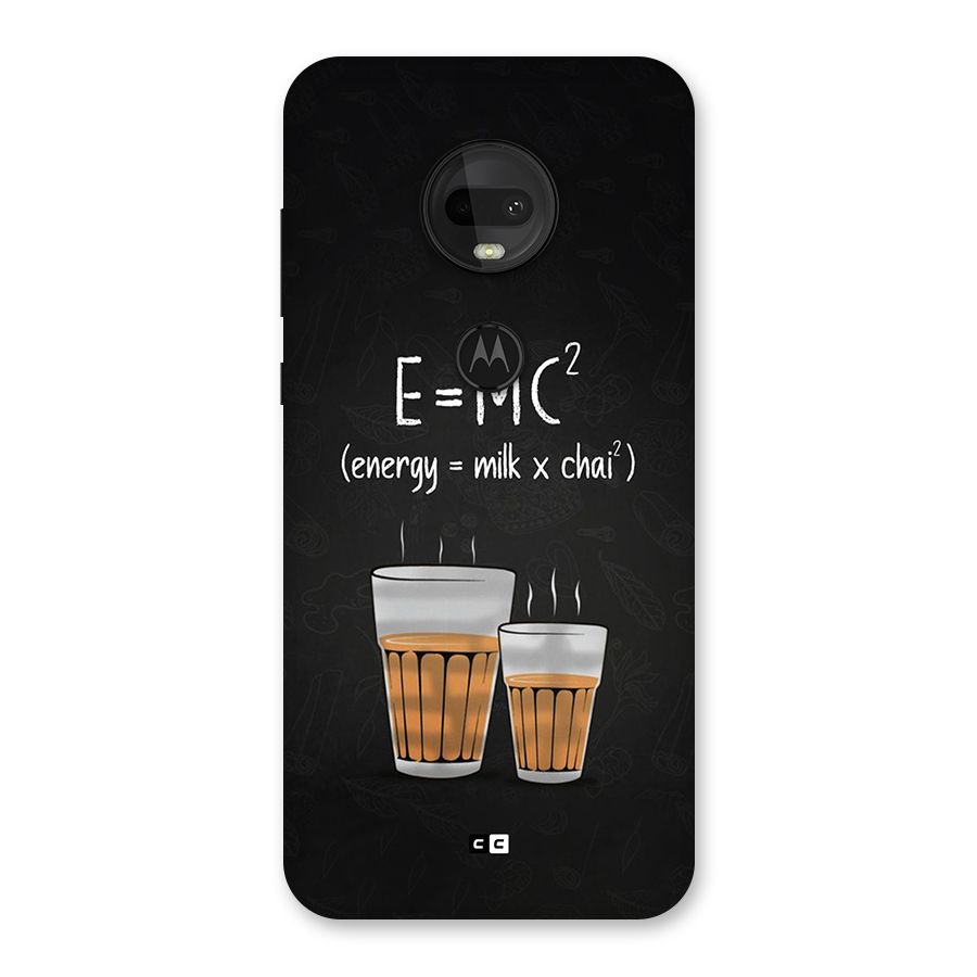 Tea Formula Back Case for Moto G7
