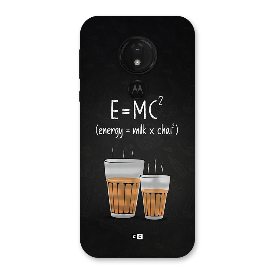 Tea Formula Back Case for Moto G7 Power