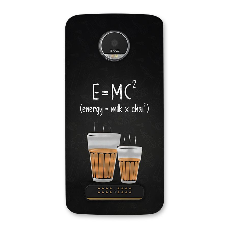 Tea Formula Back Case for Moto Z Play
