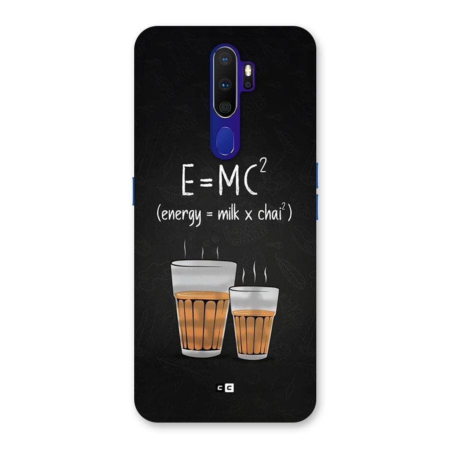Tea Formula Back Case for Oppo A9 (2020)