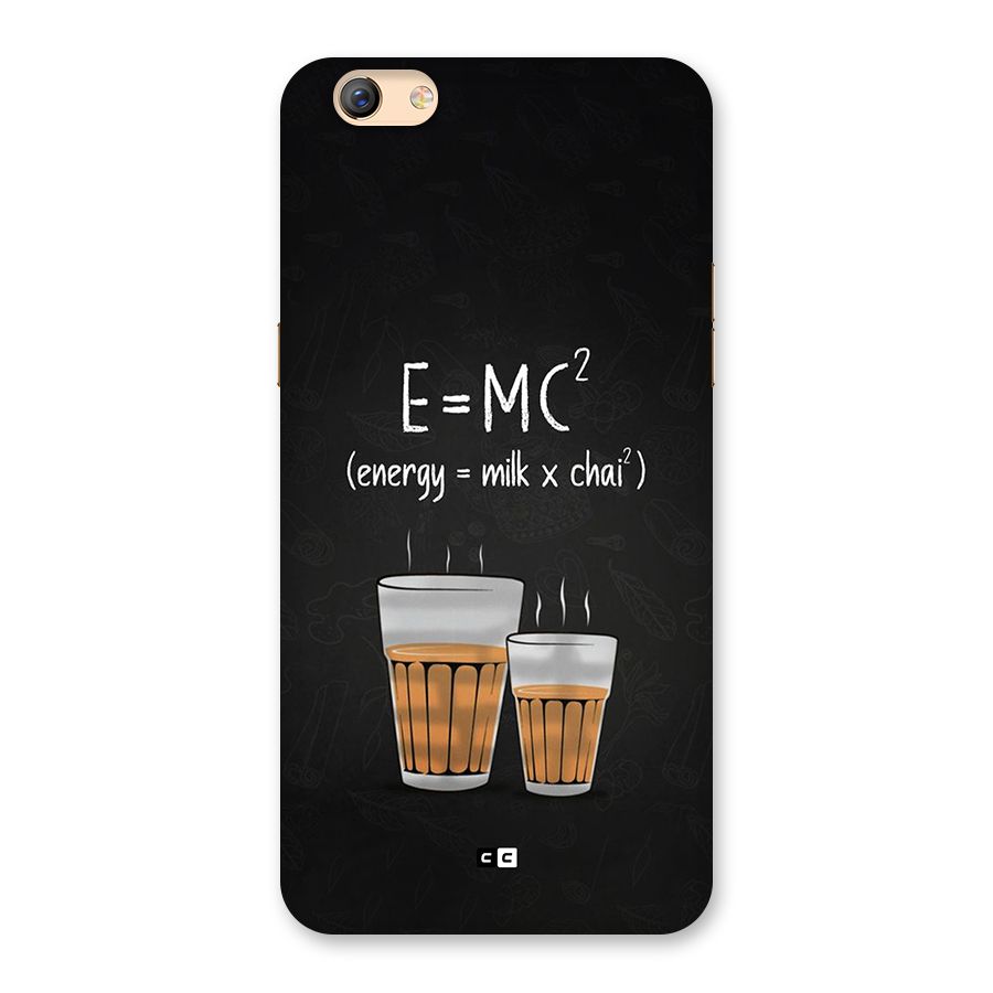 Tea Formula Back Case for Oppo F3 Plus