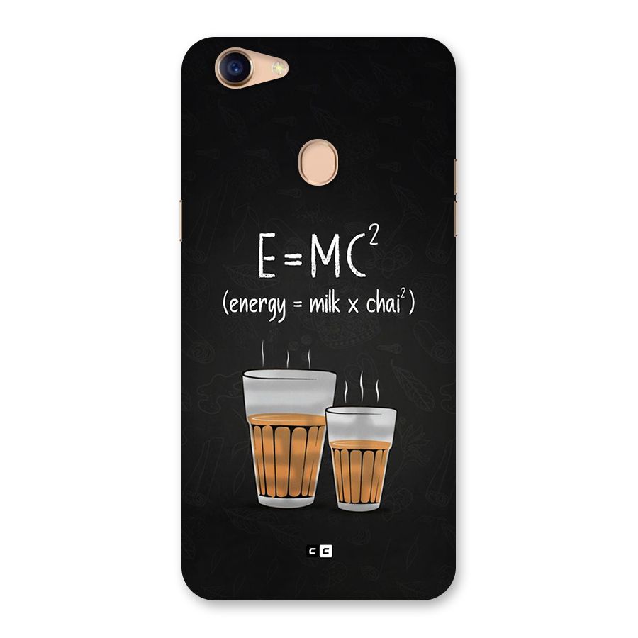 Tea Formula Back Case for Oppo F5 Youth