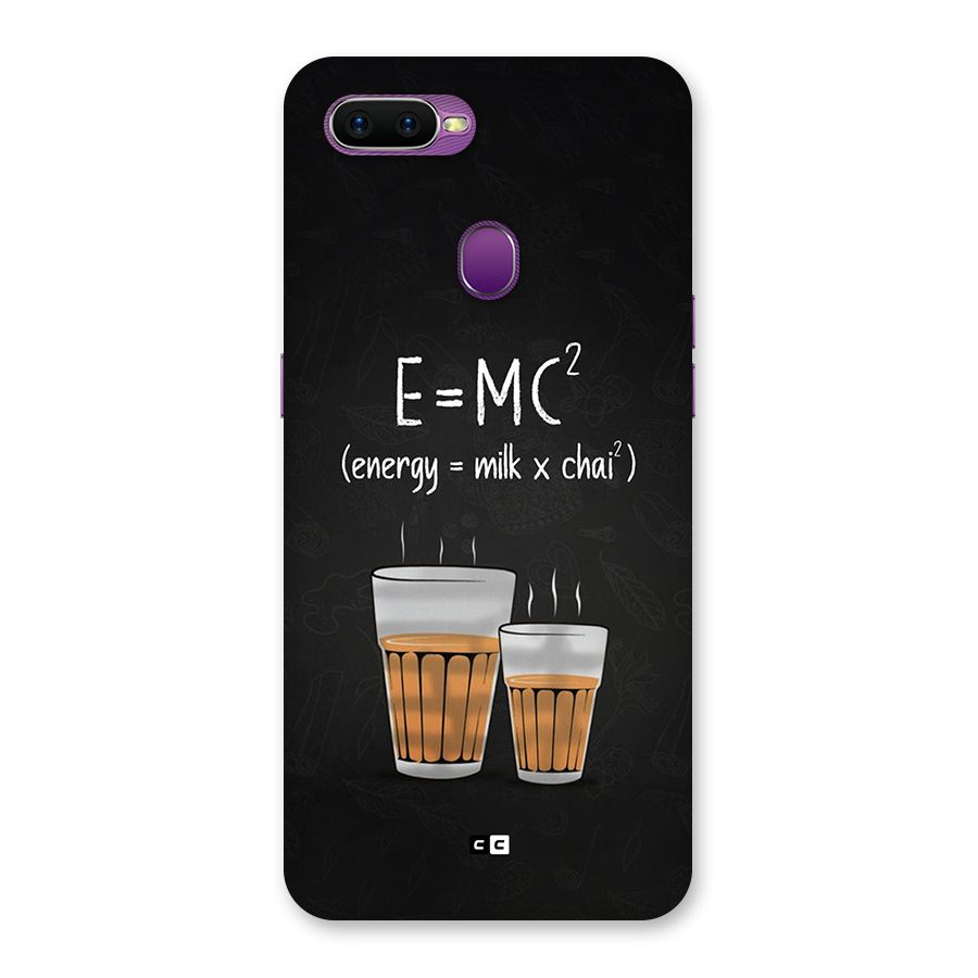 Tea Formula Back Case for Oppo F9