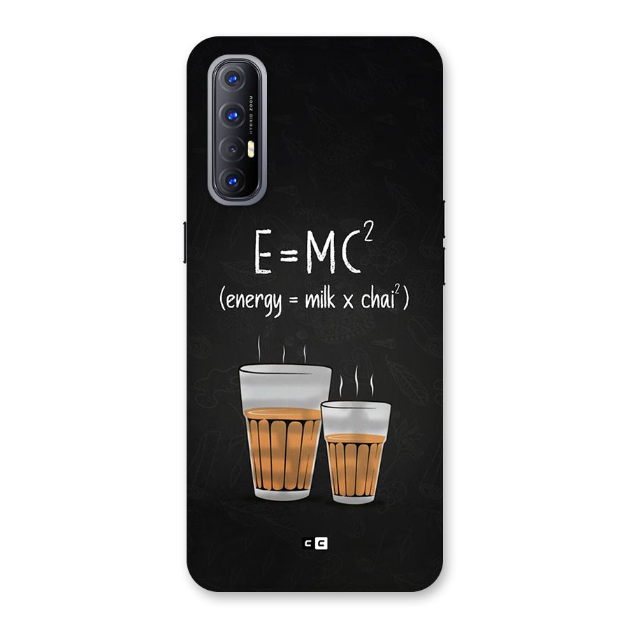 Tea Formula Back Case for Oppo Reno3 Pro