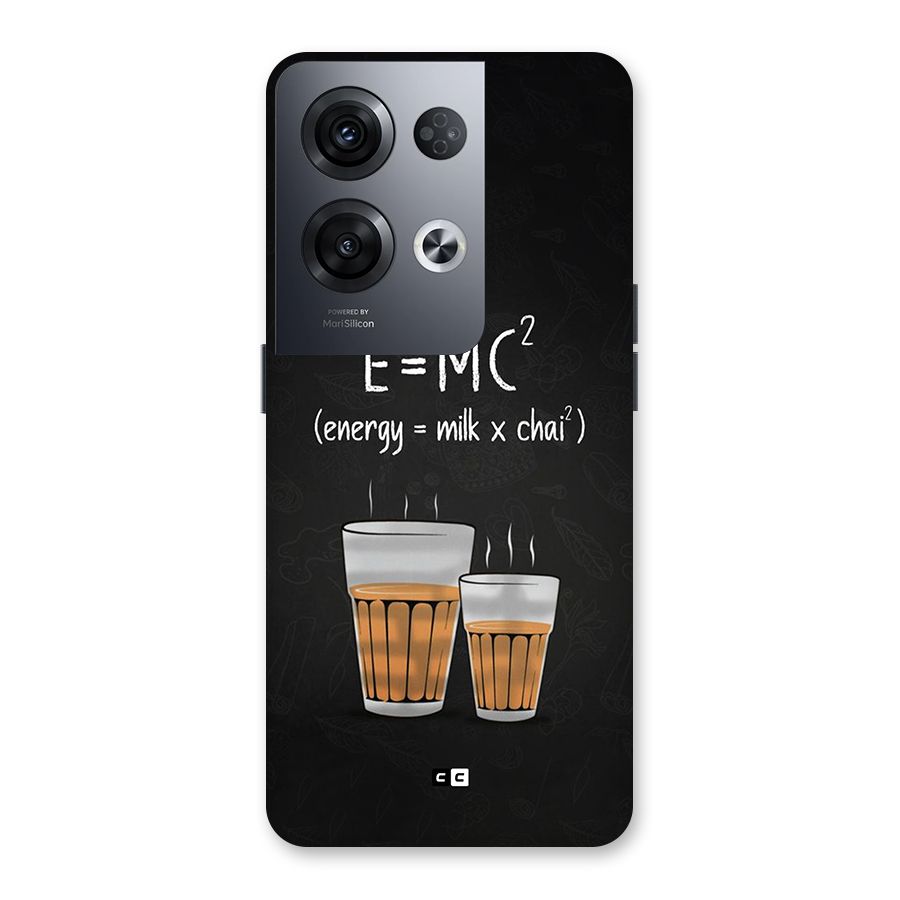Tea Formula Back Case for Oppo Reno8 Pro 5G