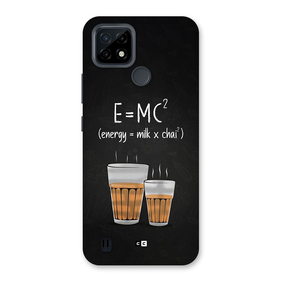 Tea Formula Back Case for Realme C21