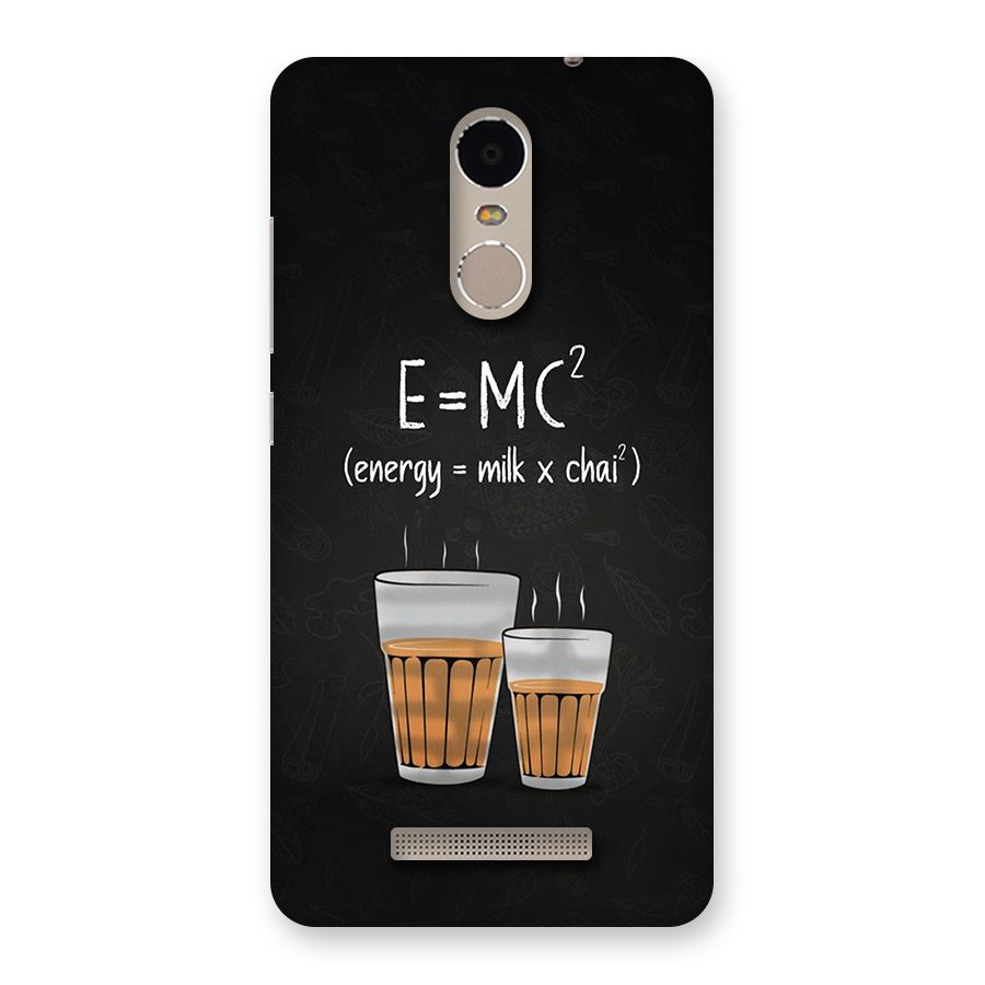 Tea Formula Back Case for Redmi Note 3