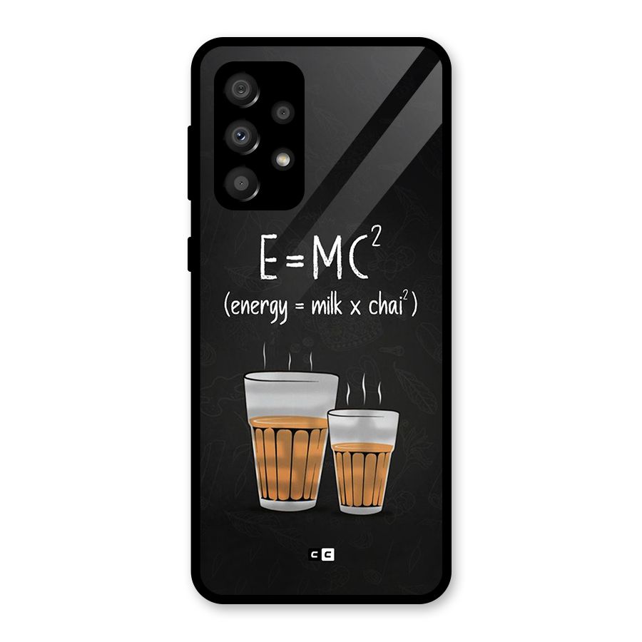 Tea Formula Glass Back Case for Galaxy A32