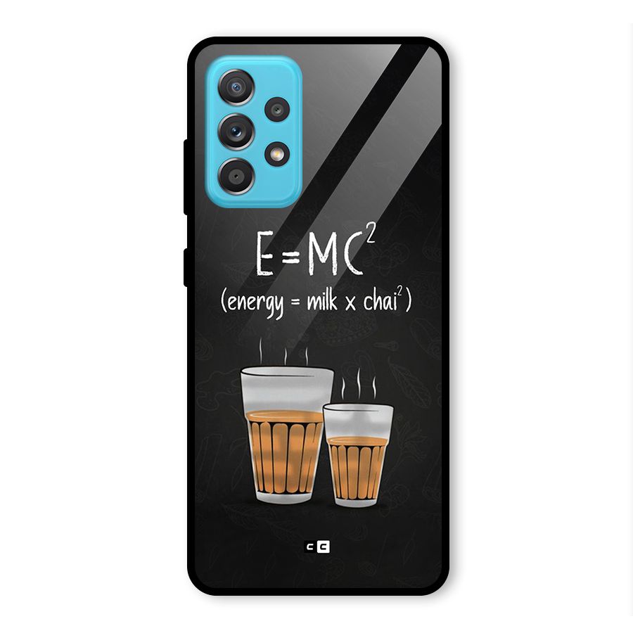 Tea Formula Glass Back Case for Galaxy A52