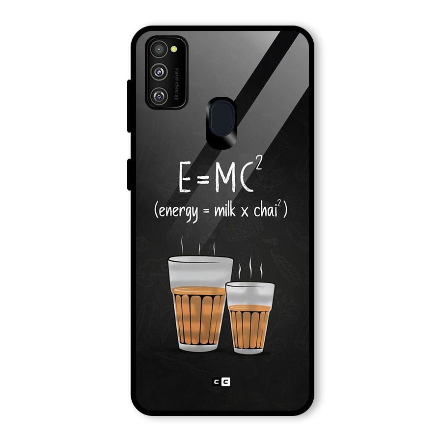 Tea Formula Glass Back Case for Galaxy M30s