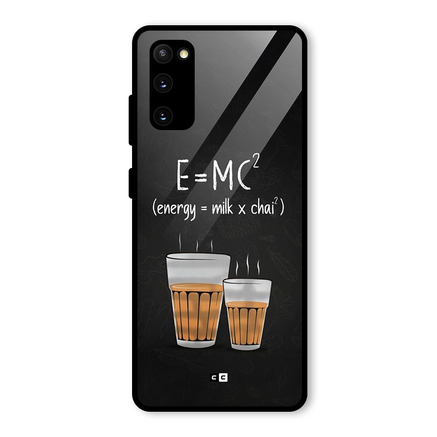 Tea Formula Glass Back Case for Galaxy S20 FE 5G