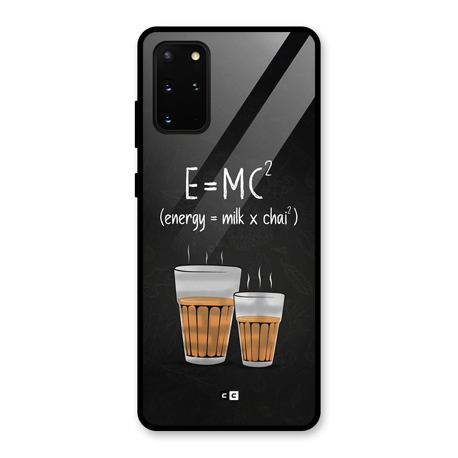 Tea Formula Glass Back Case for Galaxy S20 Plus