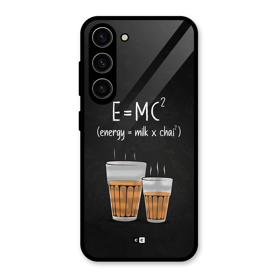 Tea Formula Glass Back Case for Galaxy S23