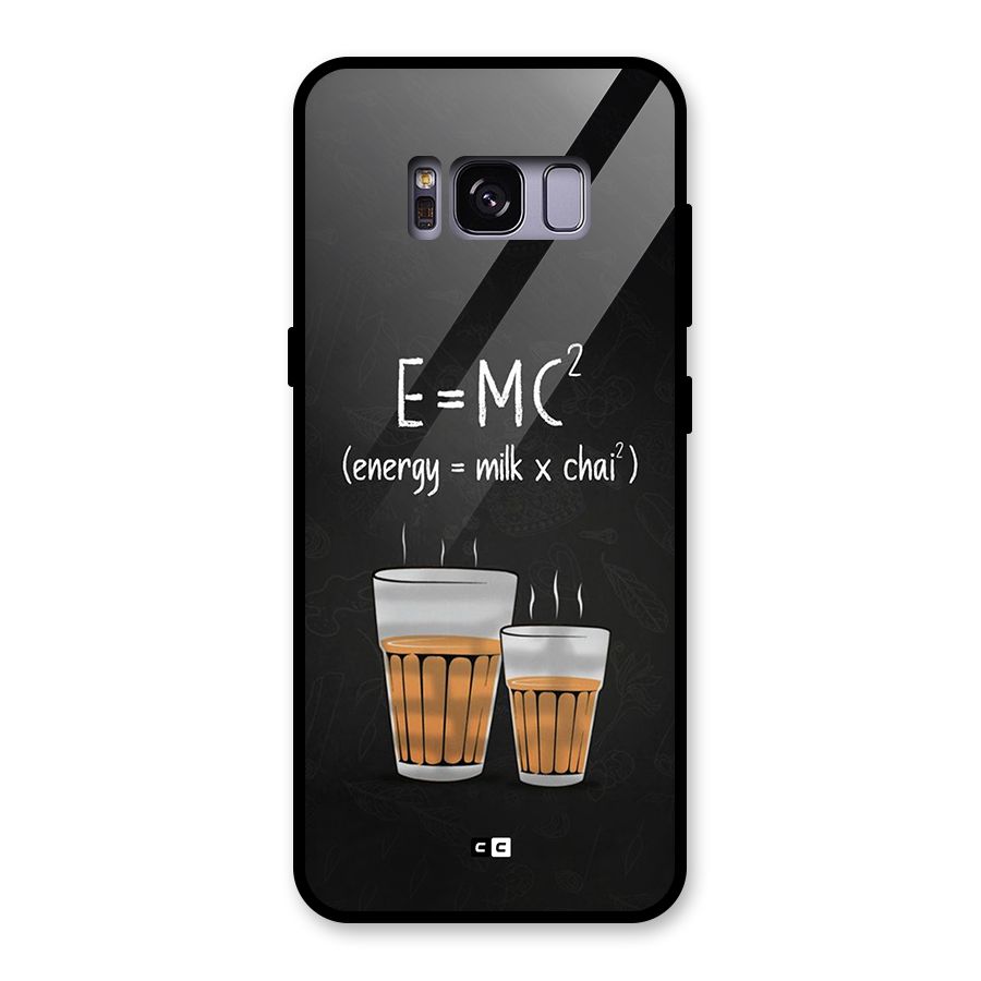 Tea Formula Glass Back Case for Galaxy S8