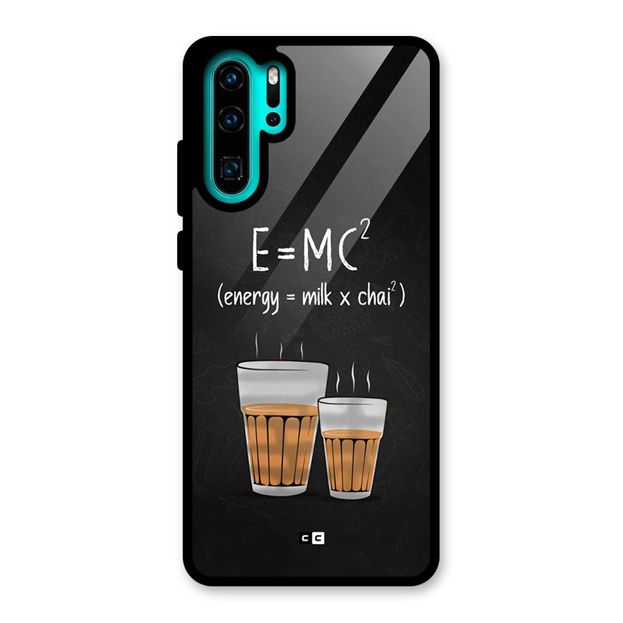 Tea Formula Glass Back Case for Huawei P30 Pro