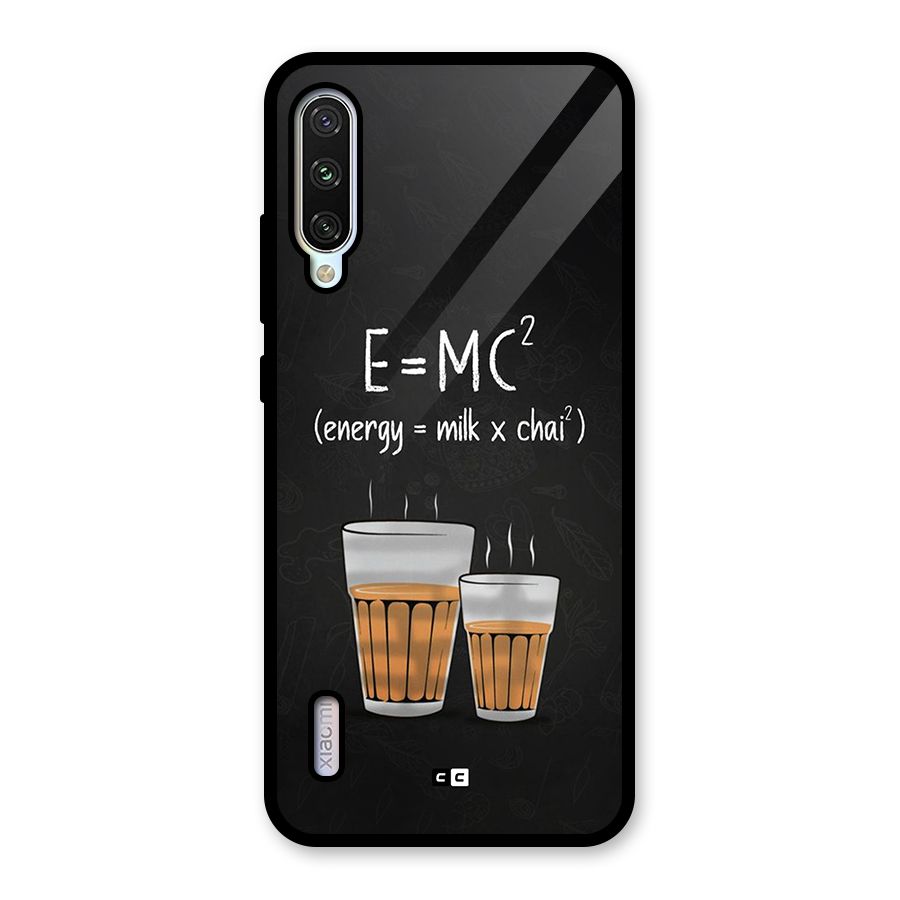 Tea Formula Glass Back Case for Mi A3