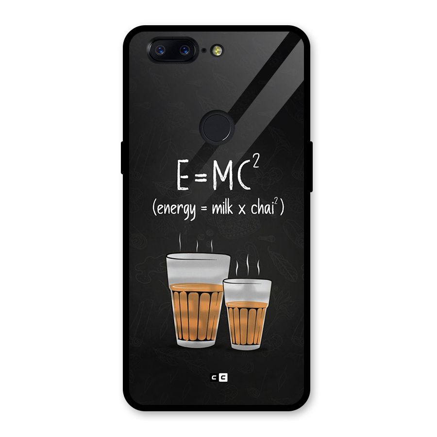 Tea Formula Glass Back Case for OnePlus 5T