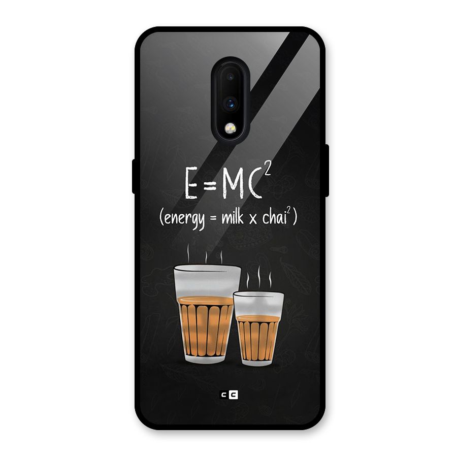 Tea Formula Glass Back Case for OnePlus 7