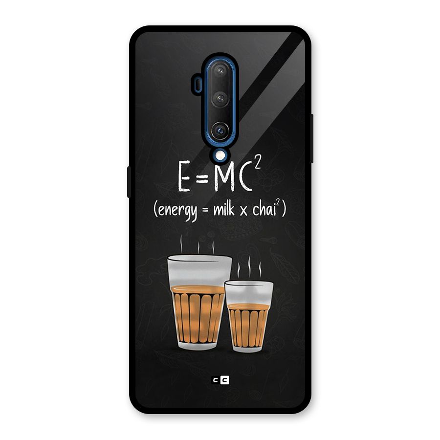 Tea Formula Glass Back Case for OnePlus 7T Pro
