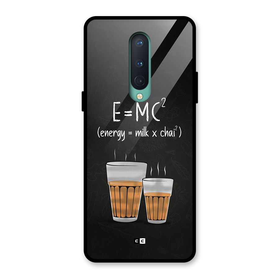 Tea Formula Glass Back Case for OnePlus 8