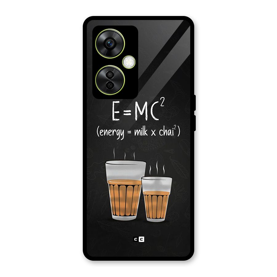 Tea Formula Glass Back Case for OnePlus Nord CE 3 Lite