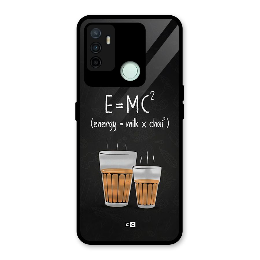 Tea Formula Glass Back Case for Oppo A53