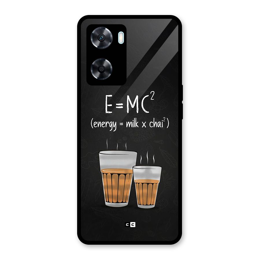 Tea Formula Glass Back Case for Oppo A77
